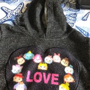 Girls Disney Tsum tsum Long Sleeve Shirt Size 7/8